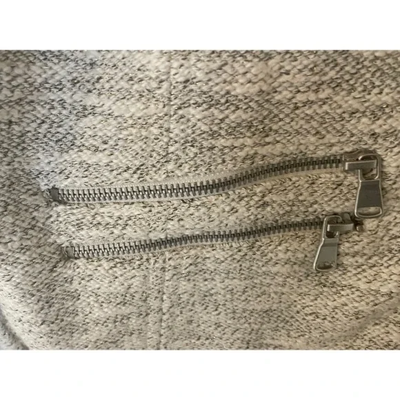 Premise Womens Zip Front Jacket Metallic Threads Zipper Pockets L New Gift idea - Picture 3 of 11